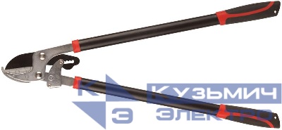 Сучкорез лезвия 85мм наковальня храповый механизм металл. ручки с прорез. рукоятками 730мм FIT 77121