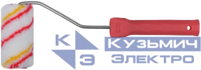 Валик 100мм d30/52мм ворс 11мм бюгель 6мм стержневая система полиакрил. КУРС 02551