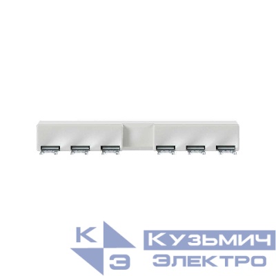 Разводка шинная 3ф для параллельного соединения 2х автоматических выключателей DMP32 с доп.контактами YON DMP32CL54-2