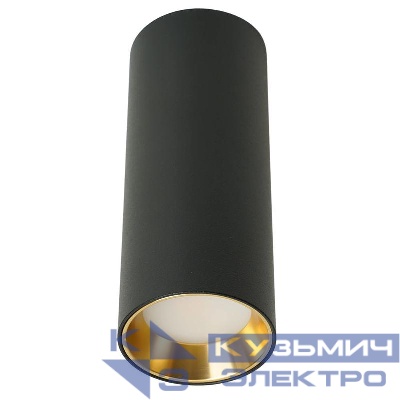 Светильник ML101 35Вт 230В MR11 потолочн. черн. + зол. FERON 51379