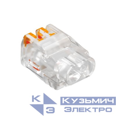 Клемма универсальная пружинная 2х2.5кв.мм 61 225 FL с зажимом прозр. (222-412) OBO 2054450