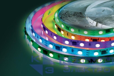 Лента светодиодная DSL-006 18LED/м RGB (уп.20м) Camelion 15684