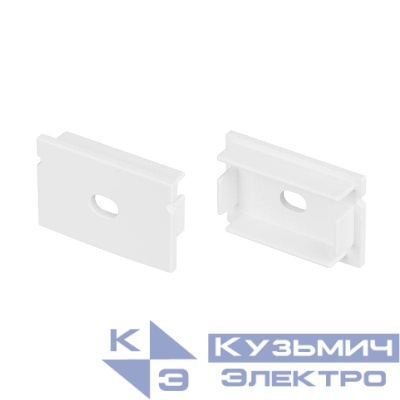 Заглушка LINE-3020 с отверстием пластик (комплект) Arlight 047017