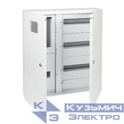 Корпус металлический ЩУРн-СТД-3-МП/52-0-645х610х145-IP41 УХЛ3 (3ф счетчик на МП 52 модуля 2 двери СТАНДАРТ) КЭАЗ 367471