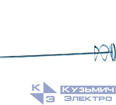 Насадка-миксер оцинкованная 600х100мм для красок и штукатурных смесей Вихрь 73/3/7/2