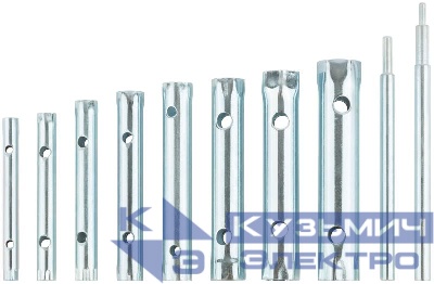 Набор ключей трубчатые 10шт ( 6-22мм ) FIT 63740