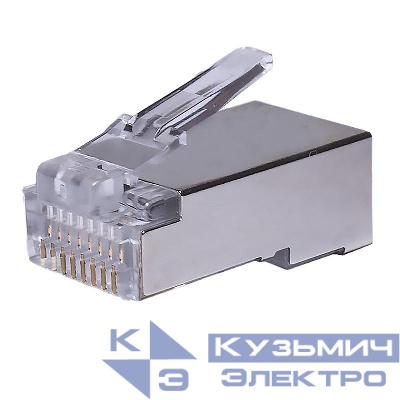 Коннектор 8P8C F/UTP кат.5E RJ-45 (DIY) (уп.10шт) SUPRLAN 10-0231-1