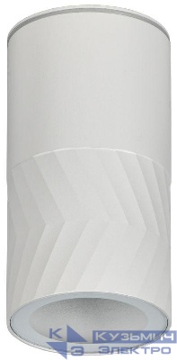 Светильник 5110 GU10 IP65 уличный потолочный бел. IEK LT-UPU0-5110-GU10-1-K01