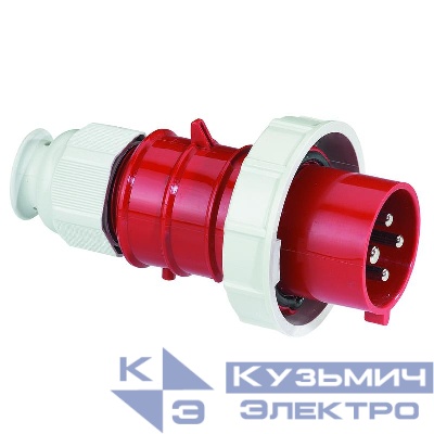 Вилка кабельная 32А 4п 3ч 380+440В IP67 Quick-Connect Bals 2148509