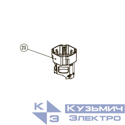 Запчасть №23 для Hybest GSR40A. Камера сгорания
