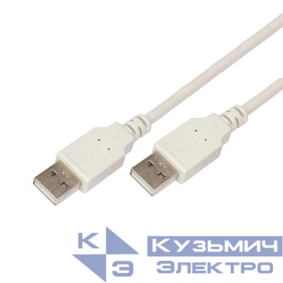 Шнур USB-A (male) - USB-A (male) 3м Rexant 18-1146