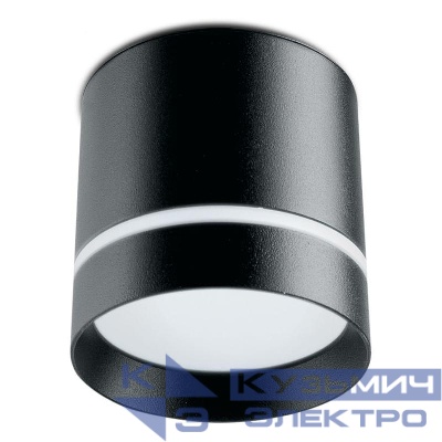 Светильник светодиодный AL534 LUNA 15Вт 1200лм D80хH100 120град. черн. FERON 32692