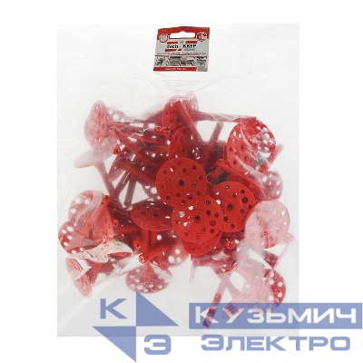 Дюбель для теплоизоляции с мет. гвоздем 10х90 (уп.50шт) Tech-KREP 101886