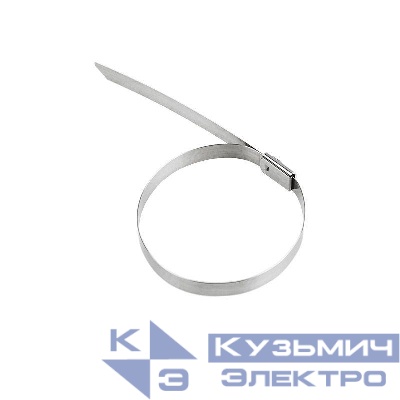 Хомут стальной 7.9х200 (уп.50шт) Rexant 07-0210