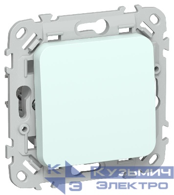 Выключатель 1-кл. СП FLITE ВС11-1-0-ФлХЛ 10А механизм холод. лед IEK FI-V10-0-10-1-K94