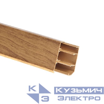 Кабель-канал плинтусный 50х10х18 L2500 пластик бук Ruvinil РКП-38М