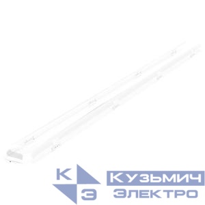 Рассеиватель для свет. СТРОНГ 1242х90х68 IP65 прозр. VARTON V2-I0-IPP0-02.3.0210.18