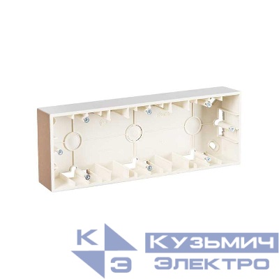 Коробка установочная ОП 3-м Simon15 шампань 1590753-034