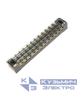 Блок зажимов ТВ-2512 25А 12 клеммных пар IP30 Электротехник ET522087
