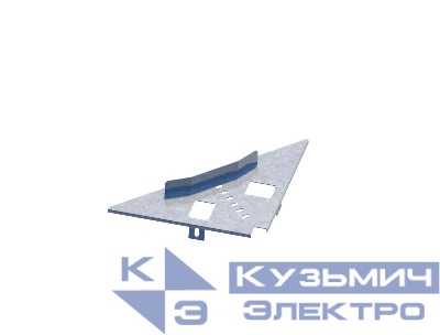 Секция угловая НЛ-У45 цУТ2.5 оцинк. СОЭМИ Н0112120440