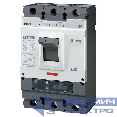 Выключатель автоматический 3п 3т 800А 100кА TS800H ETS43 LS Electric 111002400