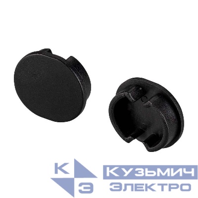 Заглушка ARH-ROUND-D20-DUAL BLACK глухая пластикArlight 039303