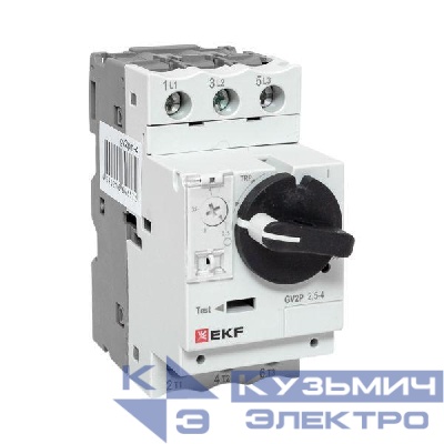 Выключатель автоматический для защиты двигателя GV2P 2.5-4А EKF gv2pm-4