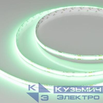 Лента светодиодная COB-X544-8mm 24V Green 11.5Вт/м IP20 (уп.5м) Arlight 032174(3)