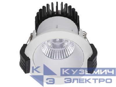 Светильник COOL 07(18) WH D45 4000К встраив. с драйвером СТ 1412001200