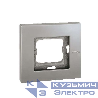 Рамка 1-м Simon27 Top impact Scudo алюм. Simon 2705610-033