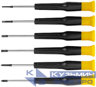 Набор отверток для точных работ 6шт PH/SL FIT 56140