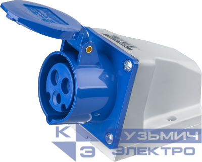 Розетка стационарная ОП 16А 2P+PE IP44 14 294 NCA-SR113-16-220 Navigator 14294