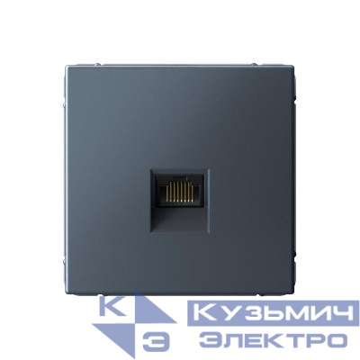 Розетка компьютерная ArtGallery RJ45 кат.6A механизм грифель SE GAL000786