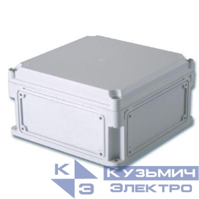Корпус 300х150х160мм IP67 с непрозр. крышкой 35мм с фланцами пластик. DKC 531310