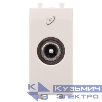 Розетка телевизионная проходная TV 1мод. Avanti "Ванильная дымка" 16А DKC 4405511