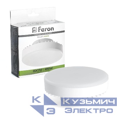 Лампа светодиодная LB-474 25Вт 4000К GX70 230В FERON 38269