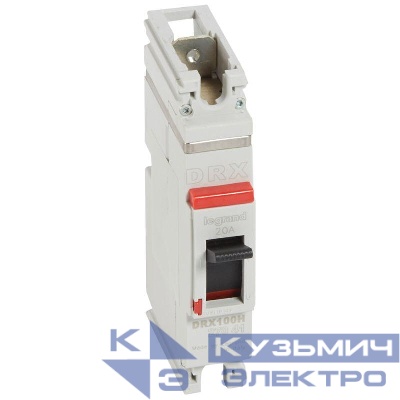 Выключатель автоматический 1п 20А 36кА DRX125 термомагнитн. расцеп. Leg 027041