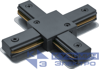 Коннектор для шинопровода 95 519 NLT-C-1L-AS1-BL-X (для ШП AS1) черн. NAVIGATOR 95519