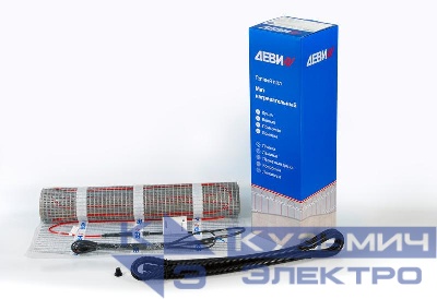 Мат нагревательный Comfort Mat-150T 375Вт 230В 2.5кв.мм ДЕВИ 140F1745R