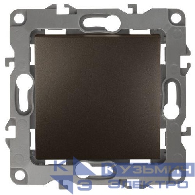 Выключатель 1-кл. СП Эра12 12-1101-13 10А IP20 250В 10AX механизм бронз. Эра Б0019277