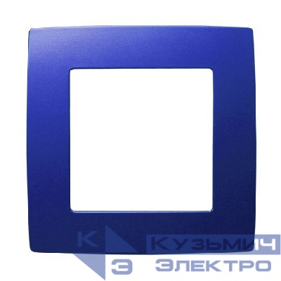 Рамка 1-м 12-5001-29 ультрамарин ЭРА Б0019394