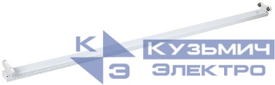 Светильник ДБО 1003 под LED лампу 2хТ8 1200мм IP20 линейный IEK LDBO0-1003-01-120-K01