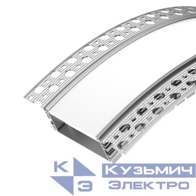 Профиль FANTOM-BENT-W49-TOP-2000 ANOD L2000 алюм. Arlight 046429