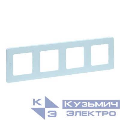 Рамка 4-м СП Inspiria IP20 мятн. IEK 673965