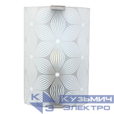 Светильник НББ 21-60 М21 "Васильки" 150х220 матов. бел./клипсы штамп метал. (инд. упак.) Элетех 1005209264