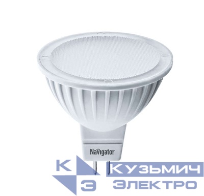 Лампа светодиодная 94 255 NLL-MR16-3-230-3K-GU5.3 3Вт 3000К тепл. бел. GU5.3 225лм 220-240В Navigator 94255
