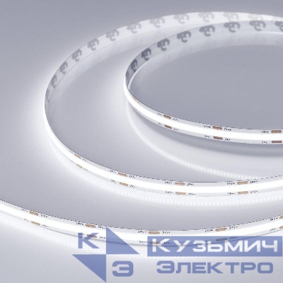 Лента светодиодная COB-X544-8mm 24V White 6000К 11.5Вт/м IP20 (уп.5м) Arlight 031902(3)