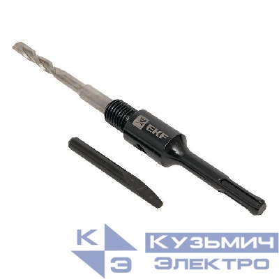 Адаптер SDS-plus M16 с центровочным сверлом Expert EKF ad-sdsplus