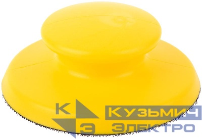Блок шлифовальный ручной круглый 125мм под липучку FIT 39748