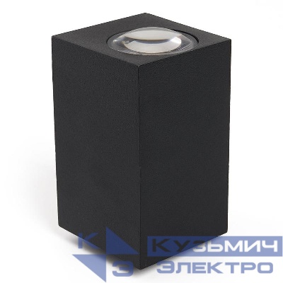 Светильник светодиодный DH055 2х5Вт 4000К 800лм уличный черн. FERON 48486